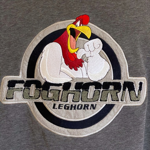 Vintage Warner Bros Foghorn Leghorn crewneck sweatshirt, size 3XL - Picture 3 of 16